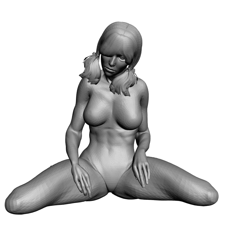 картинка Девушка L3-010 3D-STL.COM