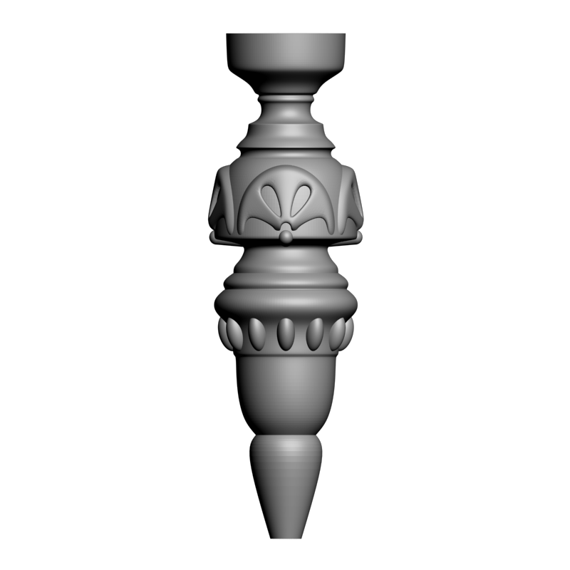 картинка Декор ножка для стола D17-078 3D-STL.COM