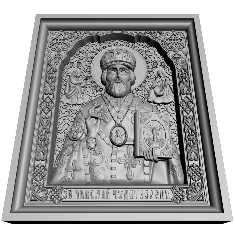 картинка Николай Чудотворец V3-356 3D-STL.COM