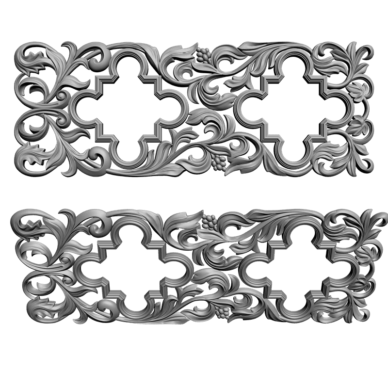 картинка Панель резная D11-065 3D-STL.COM