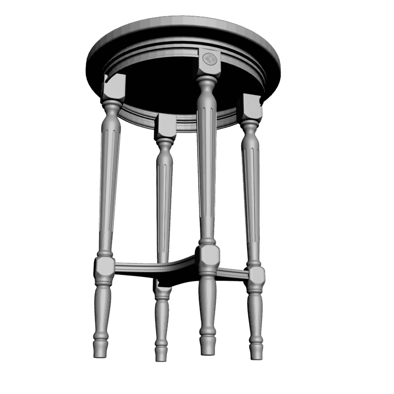картинка Круглый столик M8-069 3D-STL.COM