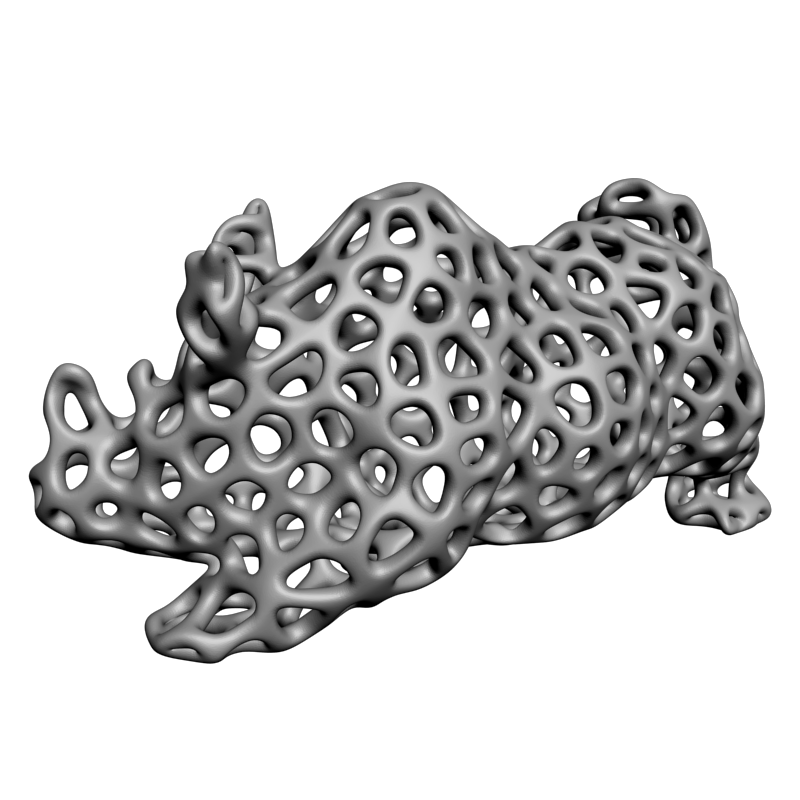 картинка Носорог F1-177 3D-STL.COM