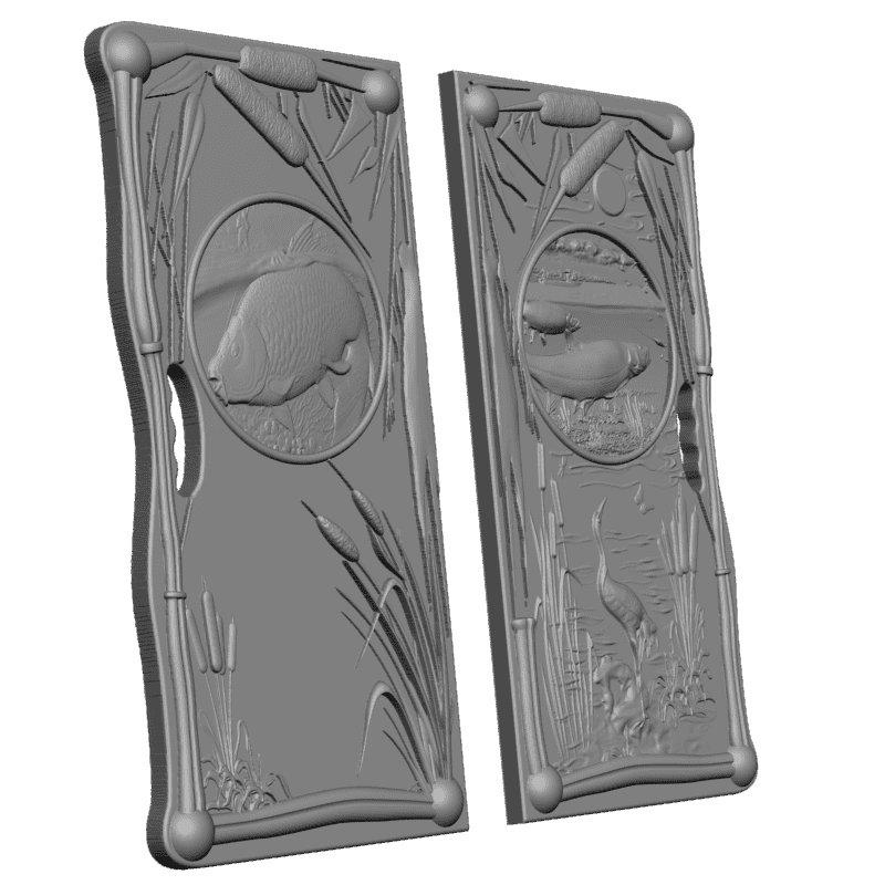 картинка Нарды Рыбака PI2-077 3D-STL.COM