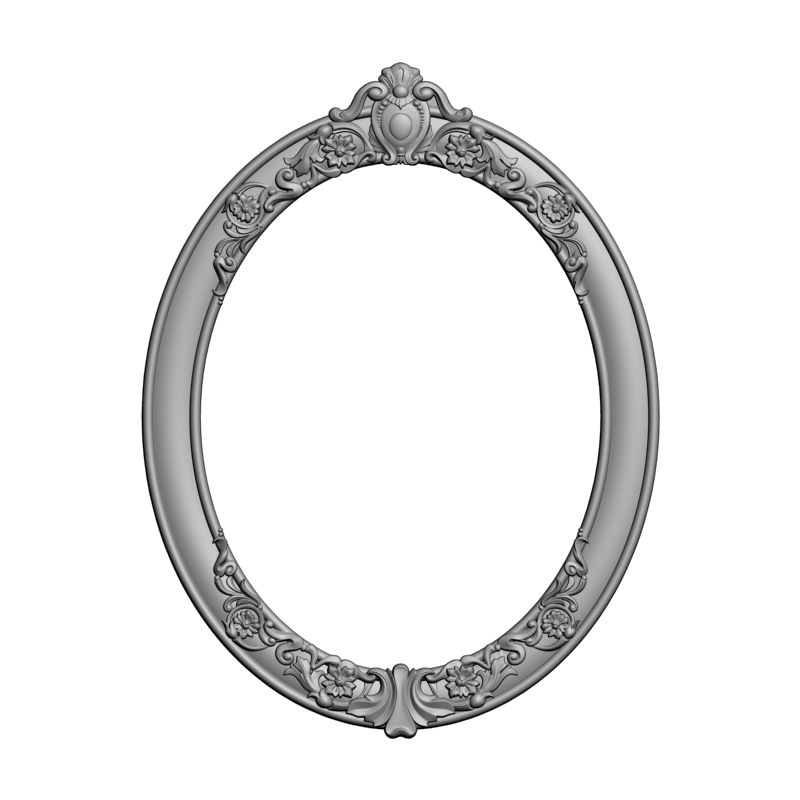 картинка Рама резная D14-512 3D-STL.COM