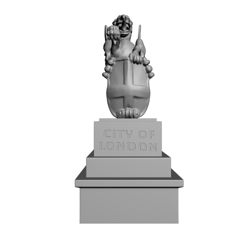 картинка Город Лондон H1-045 3D-STL.COM