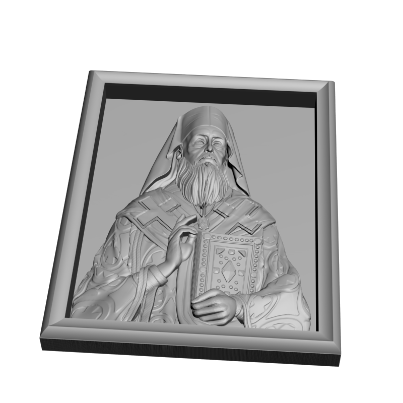 картинка Нектарий в рамке V3-365 3D-STL.COM