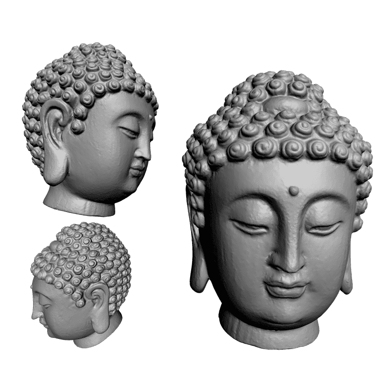картинка Голова девушки L5-022 3D-STL.COM