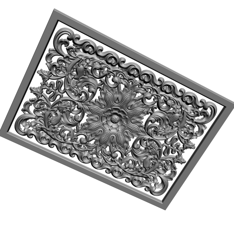 картинка Панель резная D11-137 3D-STL.COM
