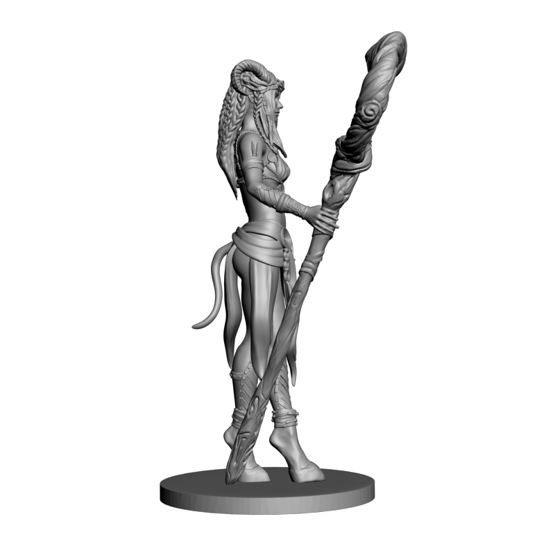 картинка Девушка-воин L3-340 3D-STL.COM