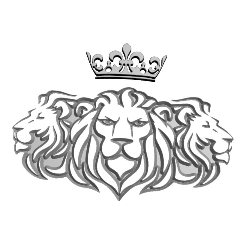 картинка Накладка декоративная Три льва D10-430 3D-STL.COM