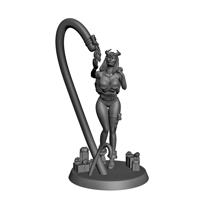 картинка Рождественский Демон PI1-440 3D-STL.COM