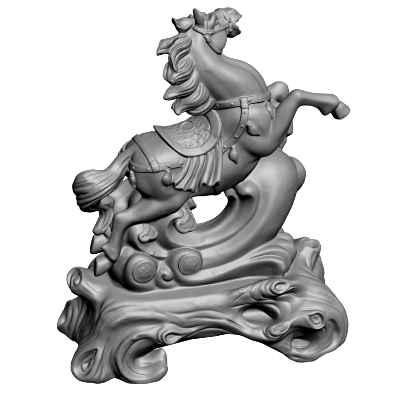 картинка Лошадь F1-198 3D-STL.COM