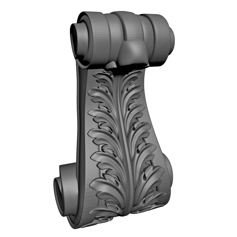 картинка Кронштейн резной D9-212 3D-STL.COM