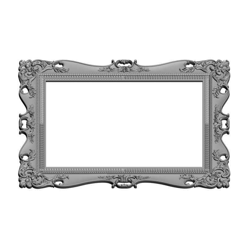 картинка Рама резная D14-546 3D-STL.COM