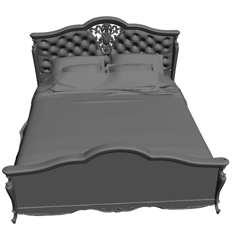 картинка Кровать M4-092 3D-STL.COM