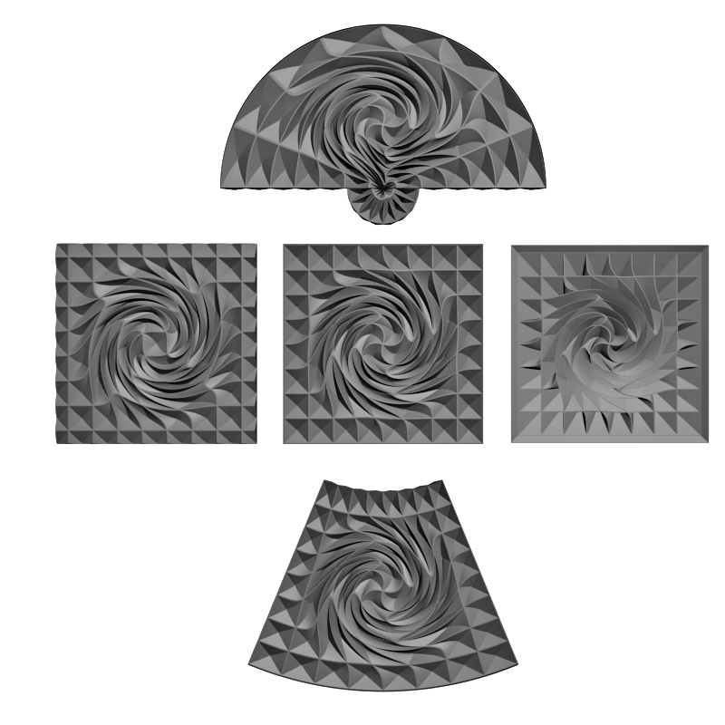 картинка Накладки декоративные D10-376 3D-STL.COM
