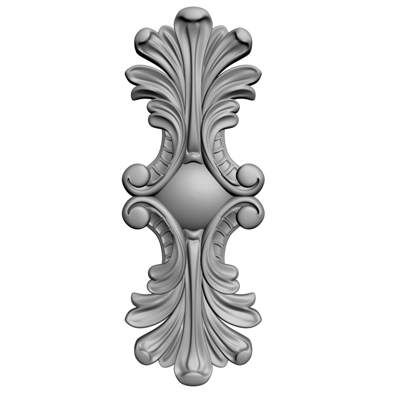 картинка Накладка декоративная D10-446 3D-STL.COM