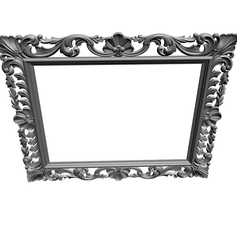 картинка Рамка резная D14-060 3D-STL.COM