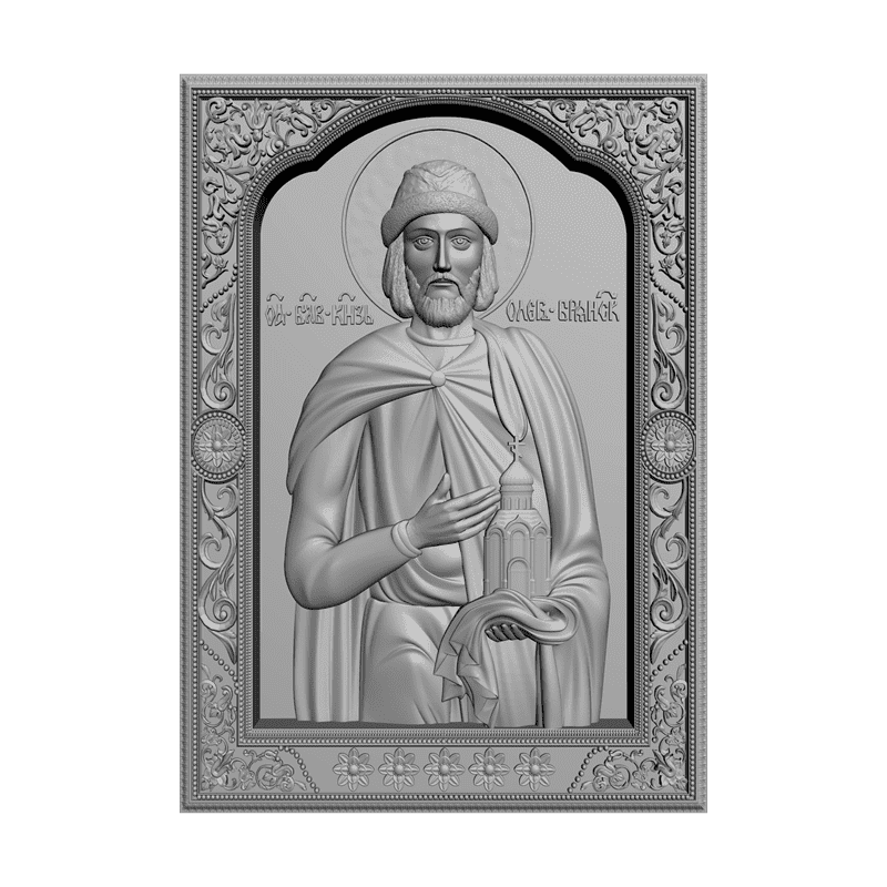 картинка Святой Олег V3-055 3D-STL.COM