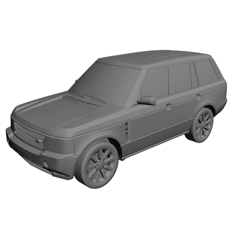 картинка Llowpoly vray RT3-050 3D-STL.COM