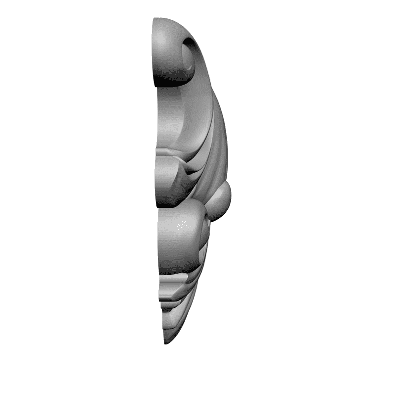 картинка Кронштейн резной D9-006 3D-STL.COM