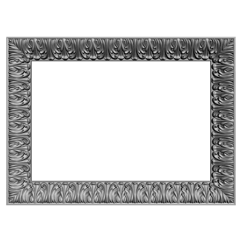 картинка Рама резная для картины D14-061 3D-STL.COM