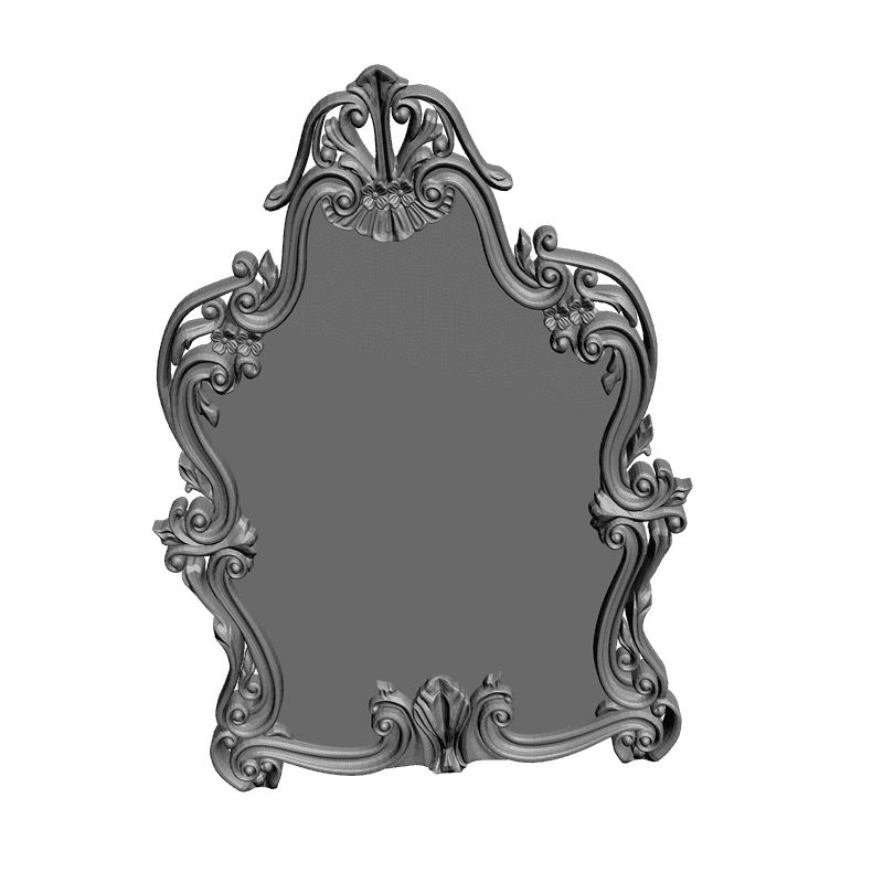картинка Рама под зеркало D14-238 3D-STL.COM