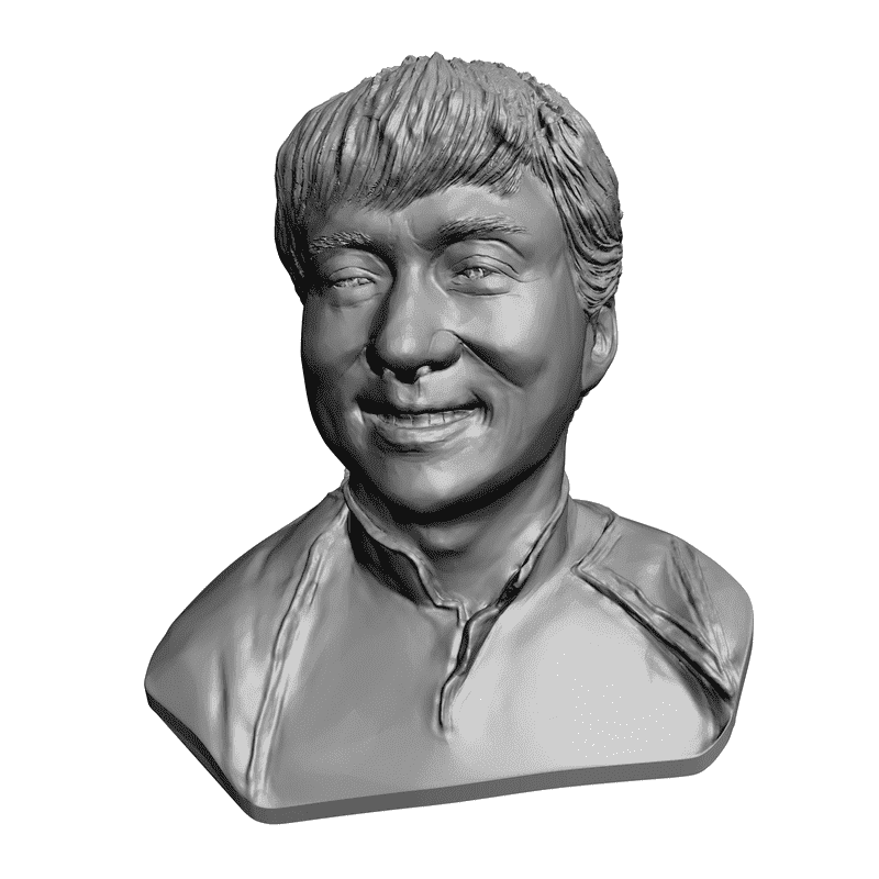 картинка Джеки Чан L2-006 3D-STL.COM