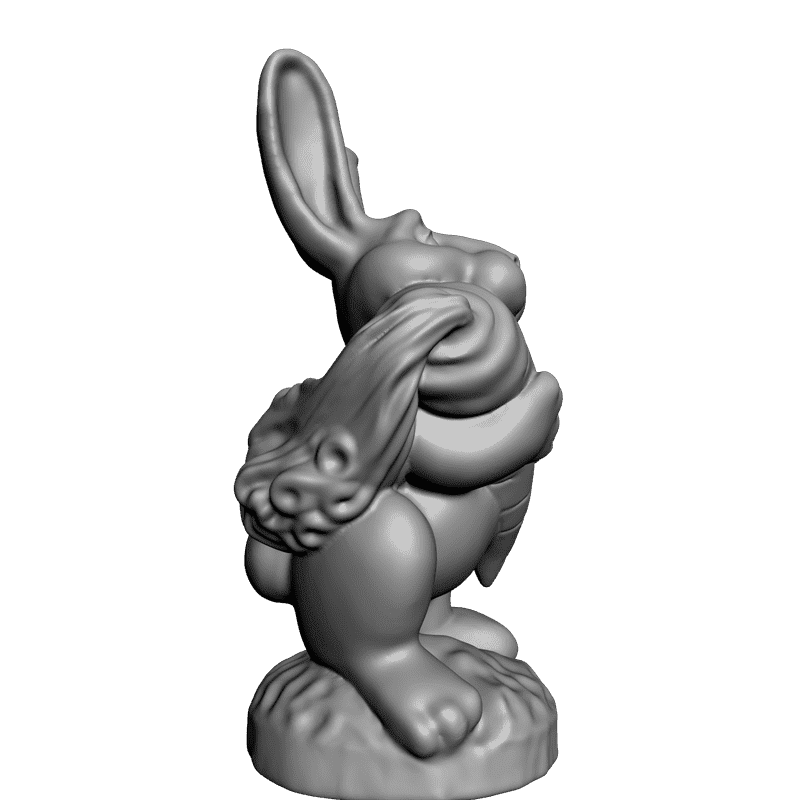 картинка Заяц PI1-028 3D-STL.COM