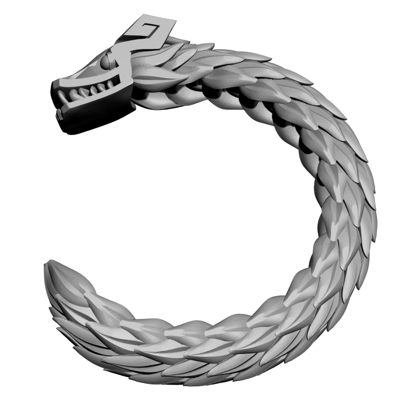 картинка Дракон RY1-016 3D-STL.COM