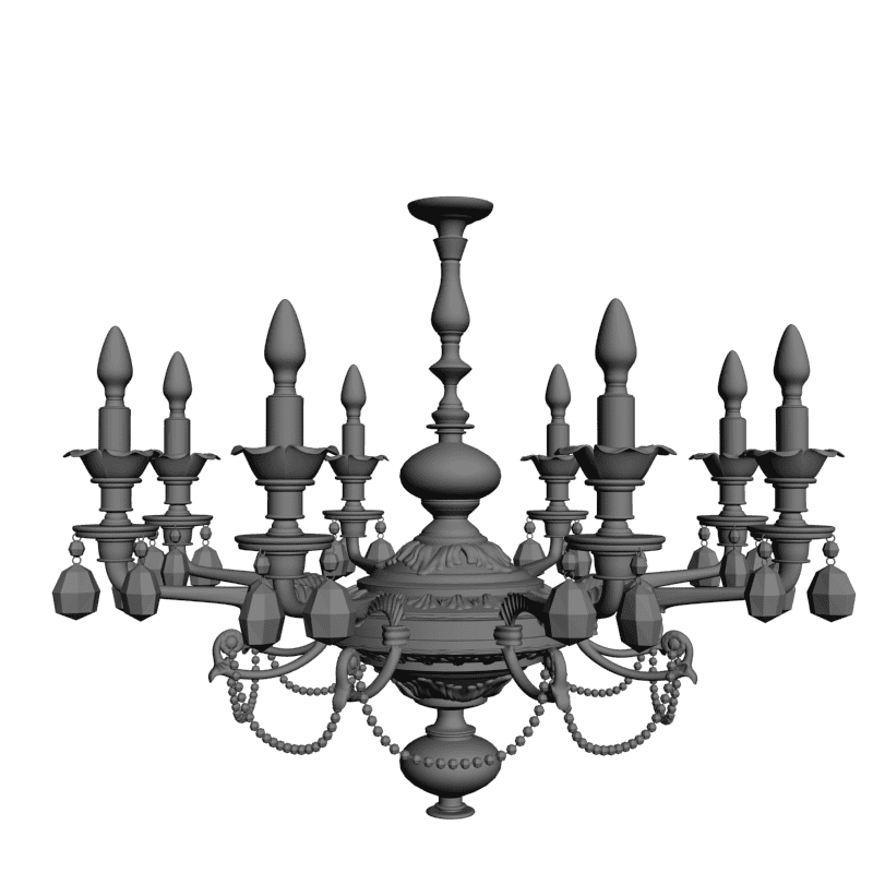 картинка Люстра H6-082 3D-STL.COM