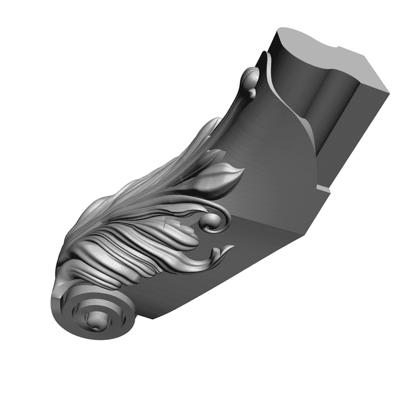 картинка Поручень D13-003 3D-STL.COM