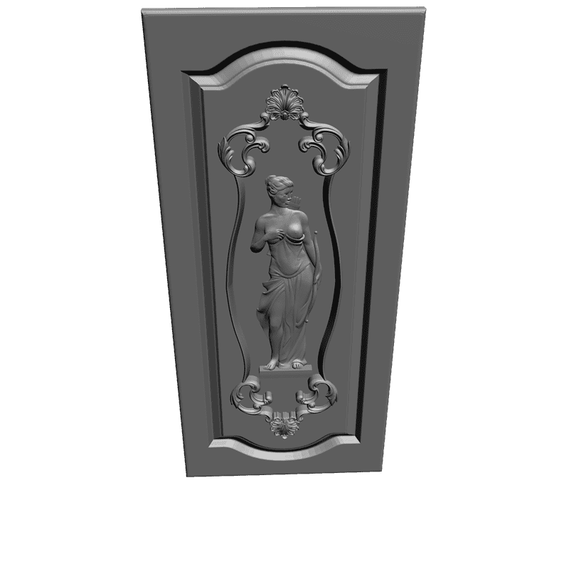 картинка Фасад мебельный M10-017 3D-STL.COM