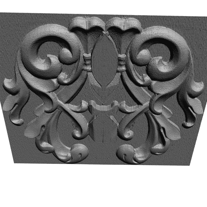картинка Накладка резная D10-117 3D-STL.COM
