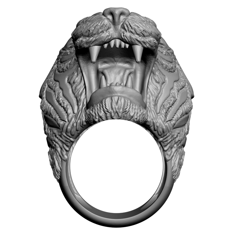 картинка Перстень Тигр RY2-117 3D-STL.COM