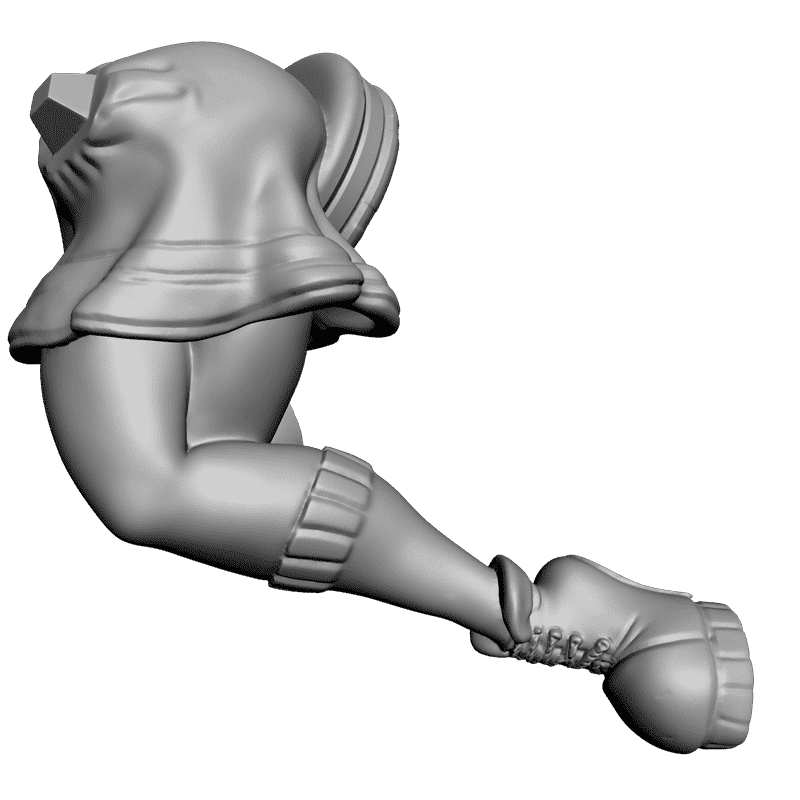 картинка Набор 6 деталей Девушка PI1-106 3D-STL.COM