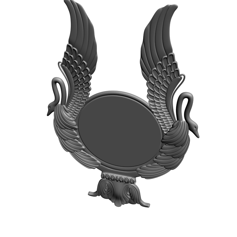 картинка Рамка резная D14-622 3D-STL.COM