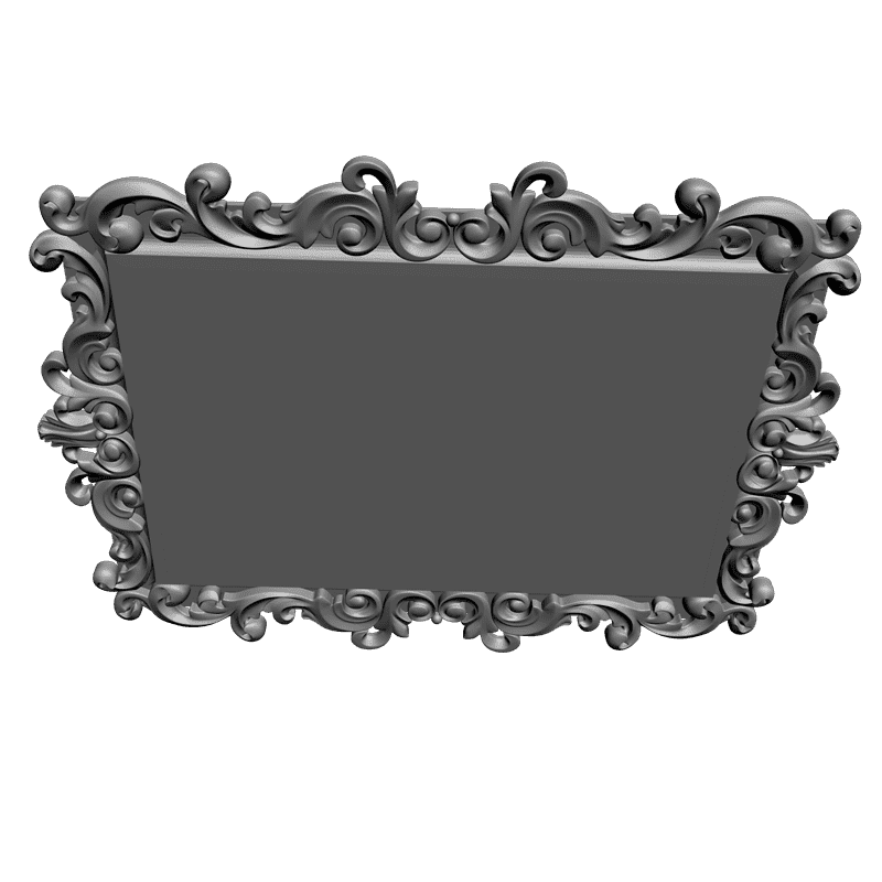 картинка Рамка резная D14-117 3D-STL.COM