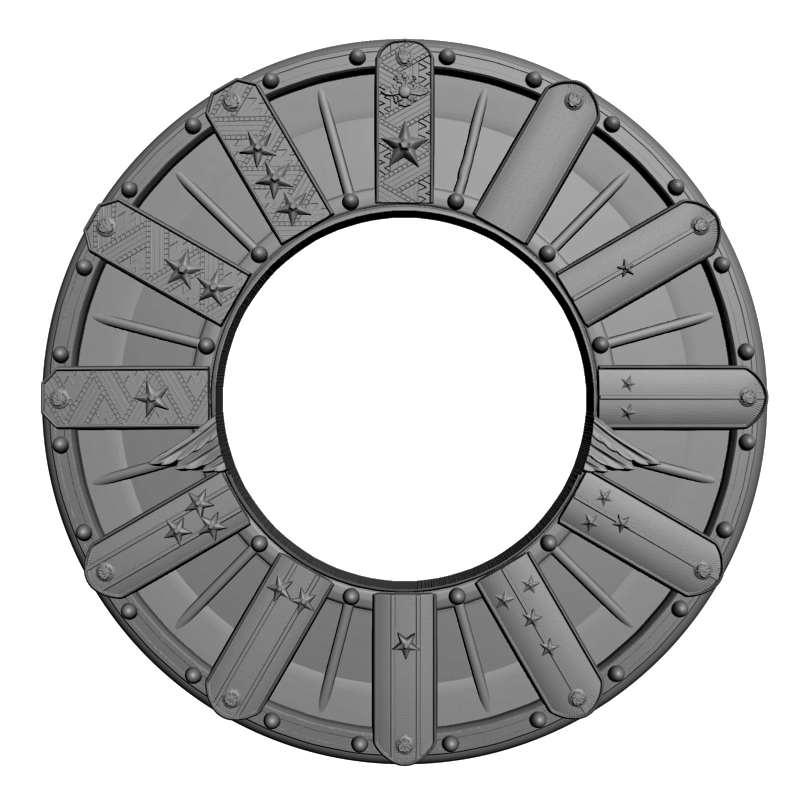 картинка Часы Армейские P3-214 3D-STL.COM