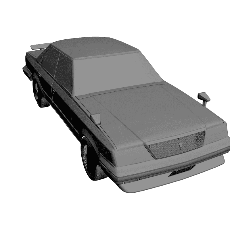 картинка Авто Тойота марк gx61 RT3-011  3D-STL.COM