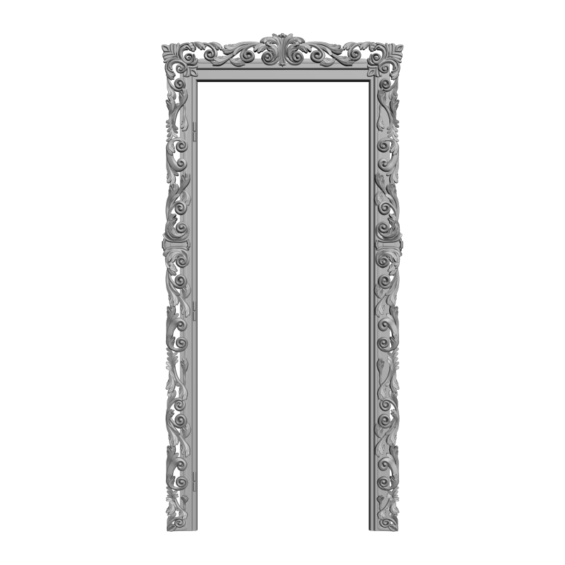 картинка Рамка резная D14-582 3D-STL.COM