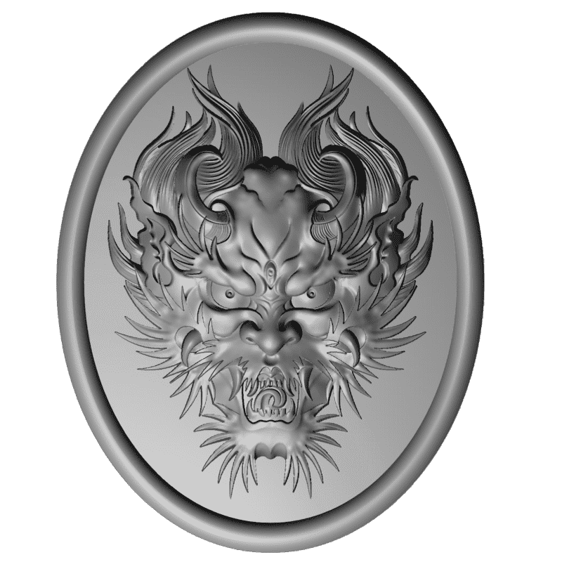 картинка Демон V9-096 3D-STL.COM