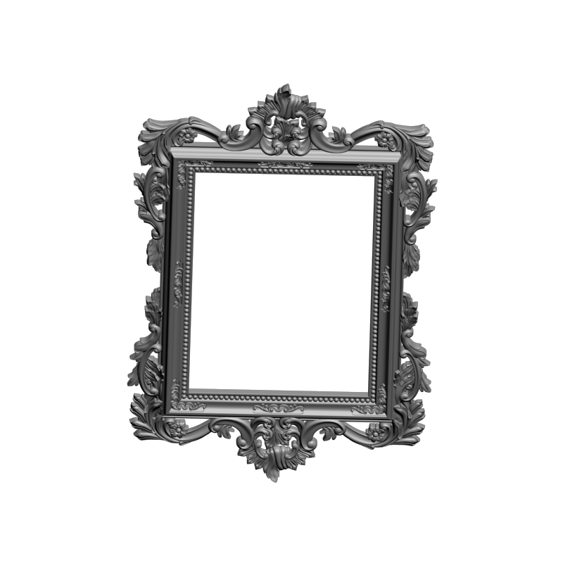 картинка Рама резная D14-565 3D-STL.COM