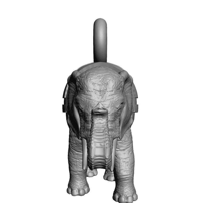 картинка Слон RY5-027 3D-STL.COM