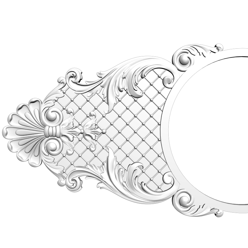 картинка Накладка резная D10-311 3D-STL.COM