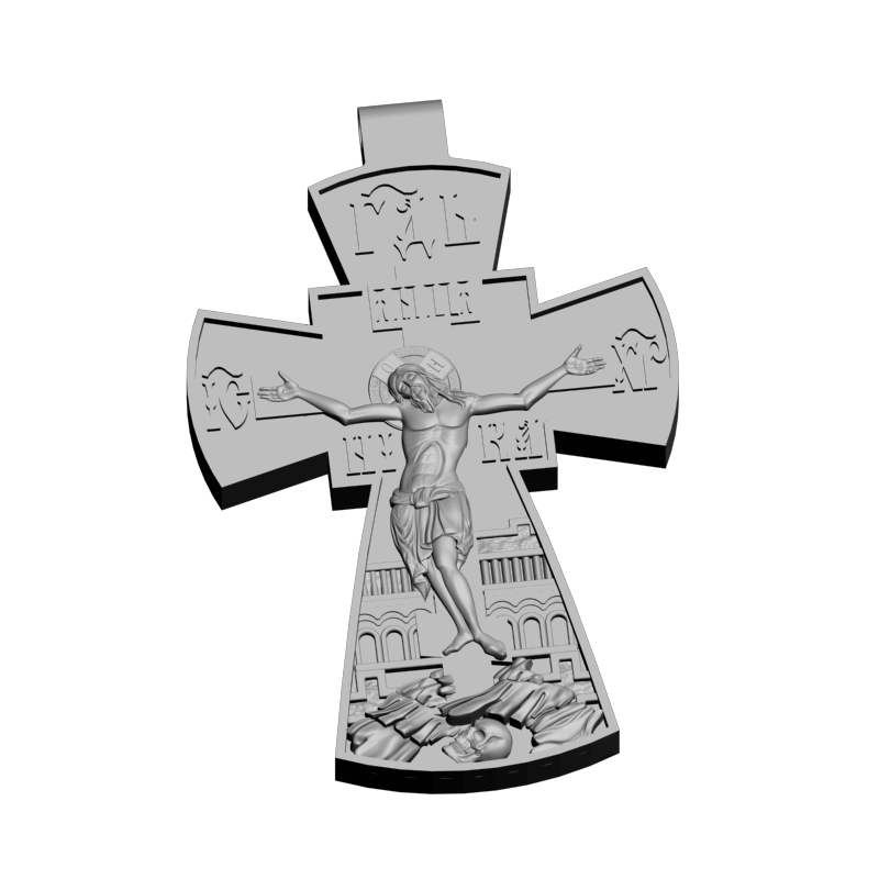 картинка Крест V5-028 3D-STL.COM