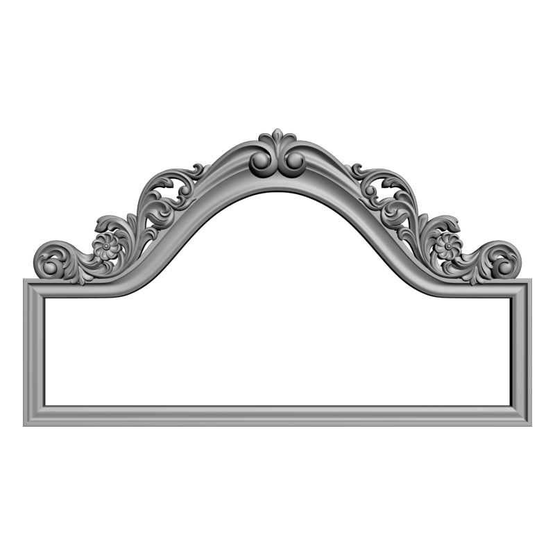 картинка Рама резная D14-442 3D-STL.COM