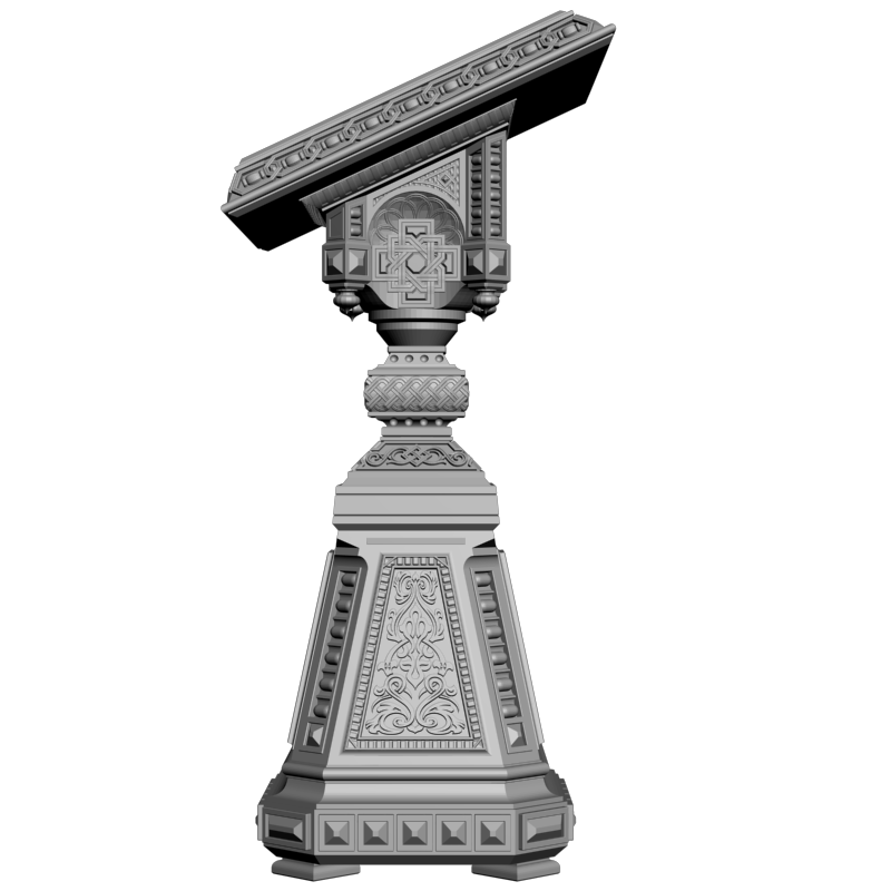 картинка Аналой V8-022 3D-STL.COM