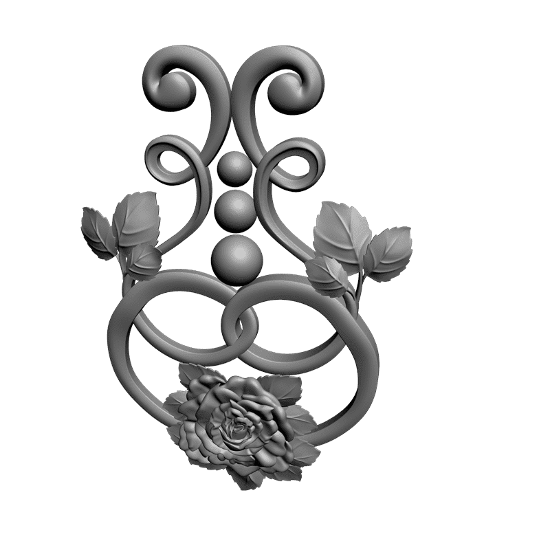 картинка Накладка D10-108 3D-STL.COM