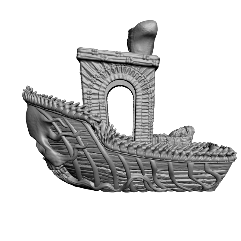 картинка Призрачный Корабль P4-527 3D-STL.COM